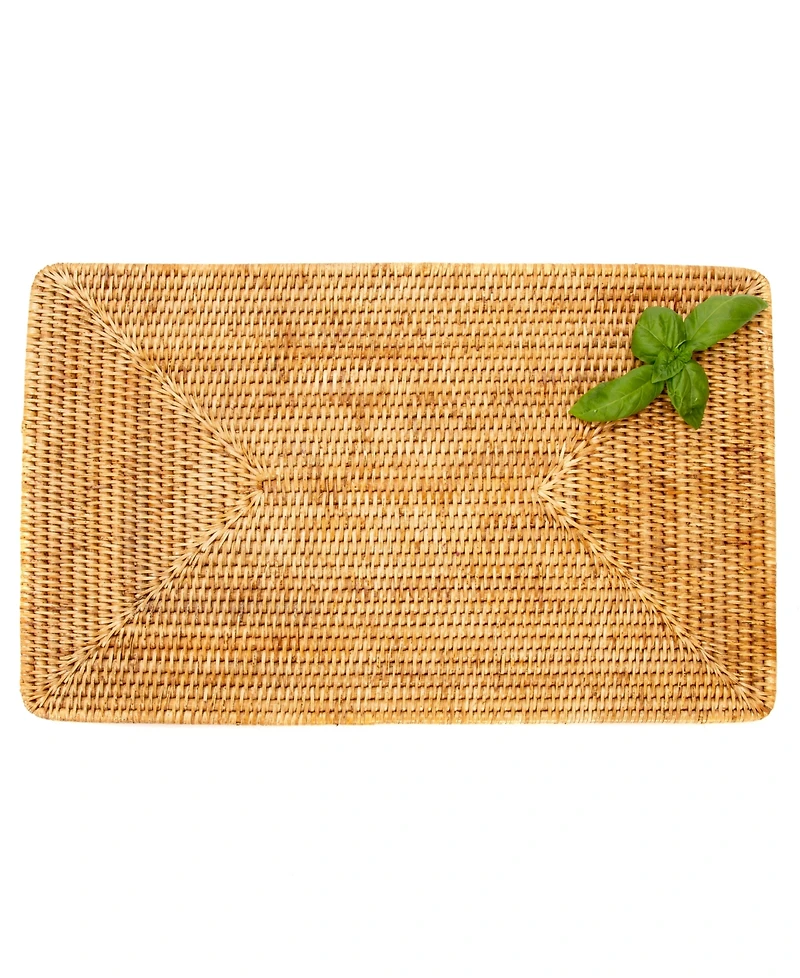 Artifacts Rattan Rectangular Placemat