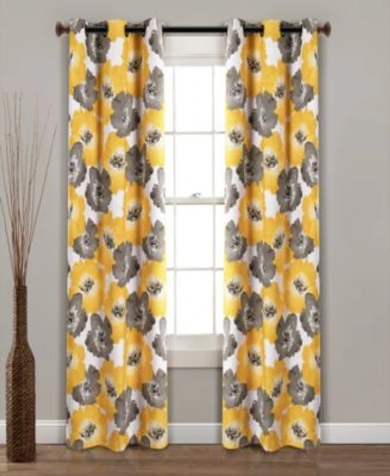 Julie Floral Blackout Curtain Sets