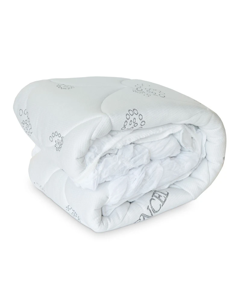 Spa Luxe Super Plush Cool Touch Plush Mattress Pad, Twin Xl