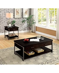 Furniture of America Malleena 1 Drawer End Table