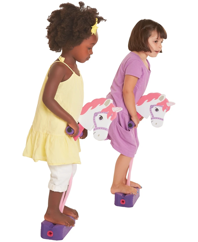 Fundamental Toys Hop Squeak Unicorn Pogo Jumper