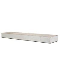 American Art Decor Wood Floating Wall Shelf