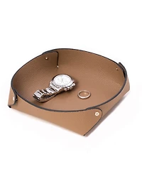 Bey-Berk Catchall Valet Tray in Lay Flat Design