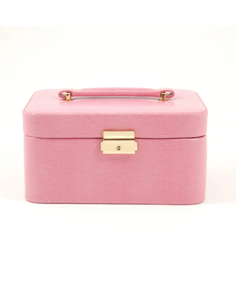 Bey-Berk Lizard Debossed Jewelry Box