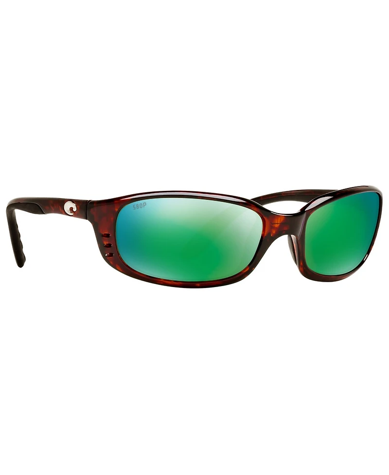 Costa Del Mar Polarized Sunglasses, Brine 06S000004 59P
