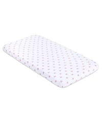 Ely's & Co. Baby Fitted Bassinet Sheet 100% Combed Jersey Cotton