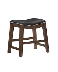 Gilman 18" Height Saddle Stool