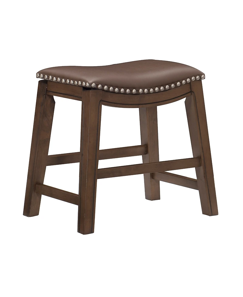 Gilman 18" Height Saddle Stool