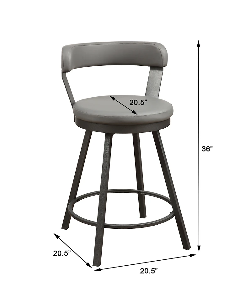 Cabezon Counter Height Swivel Stool (Set of 2)