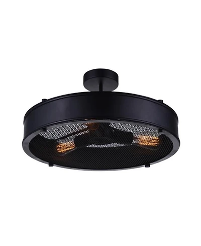 Cwi Lighting Tigris 3 Light Flush Mount