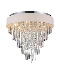 Cwi Lighting Franca 8 Light Flush Mount