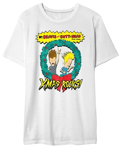 Beavis Butthead Wreath Men's Graphic T-Shirt