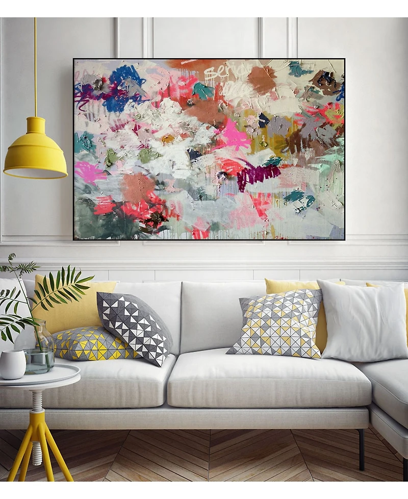 Giant Art 14" x 11" Really I Art Block Framed Canvas