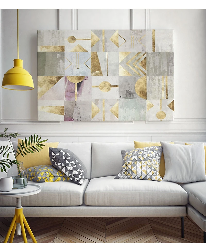 Giant Art 20" x 16" Deco Museum Mounted Canvas Print