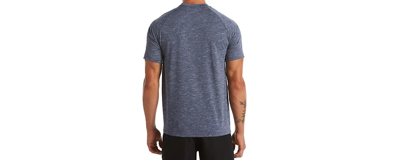 Nike Men's Big & Tall Moisture-Wicking Heather Rash Guard