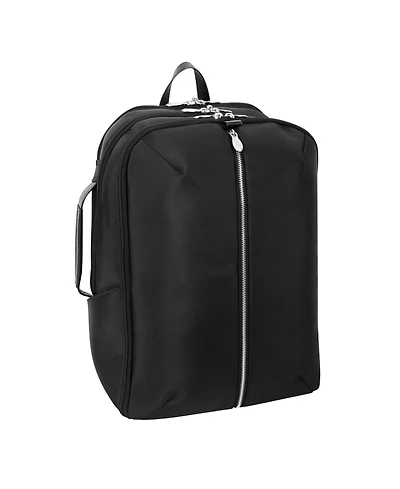 Mcklein Englewood 17" Nylon Triple Compartment Laptop Tablet Weekend Backpack