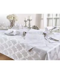 Saro Lifestyle Damask Luxury Table Runner