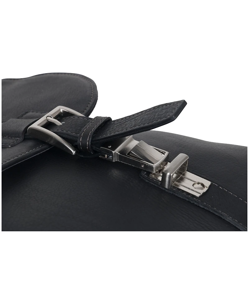 Colombian Leather Flapover 15.6" Laptop Bag