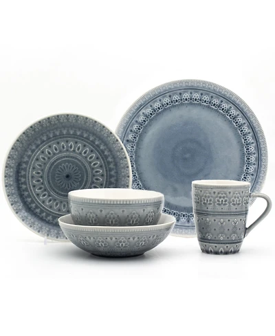 Euro Ceramica Fez 20 Pc. Dinnerware Set, Service for 4