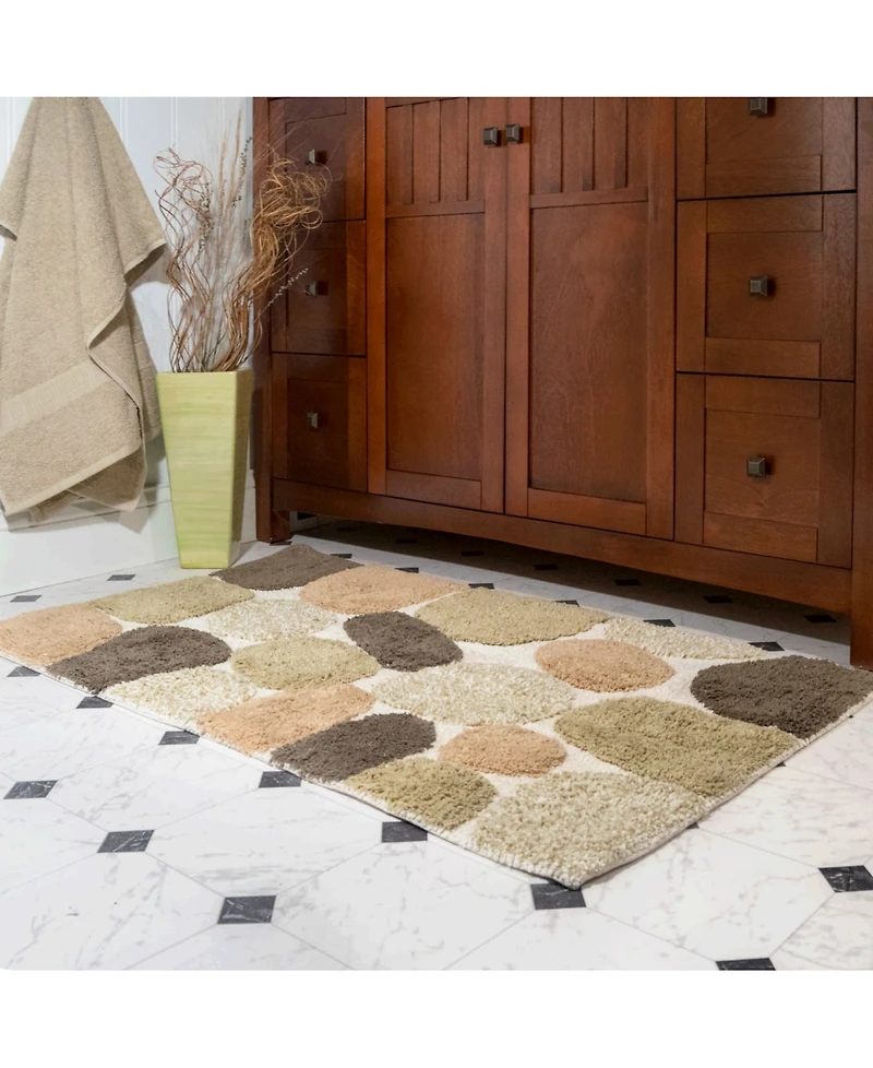 Chesapeake Pebbles 2 Piece Bath Rug Set