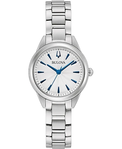 Bulova Women's Sutton Stainless Steel Bracelet Watch 28mm
