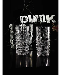 Nachtmann Punk Highball Glasses, Set of 4