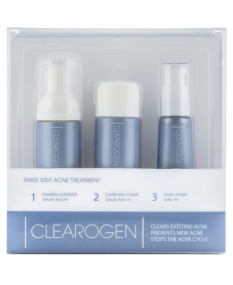 Clearogen Sensitive Skin Sulfur 1 Month Travel Acne Treatment Kit