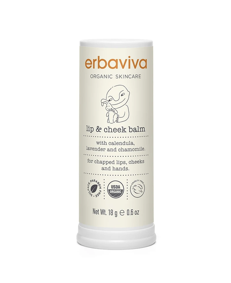 Erbaviva Lip & Cheek Balm, 0.6 oz.
