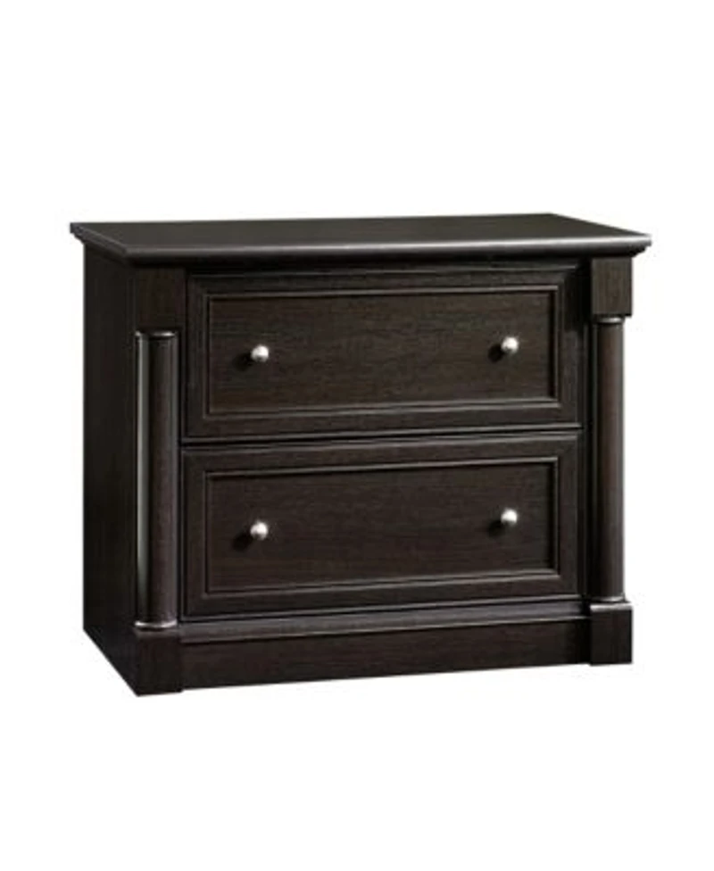 Sauder Palladia File Cabinet Wind Oak Finish