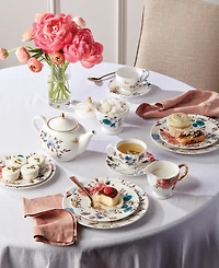 Lenox Sprig & Vine 32 Oz. Porcelain Teapot with gold tone accent