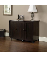 Sauder Miscellaneous Storage Easy Rolling Sewing and Craft Table Cart