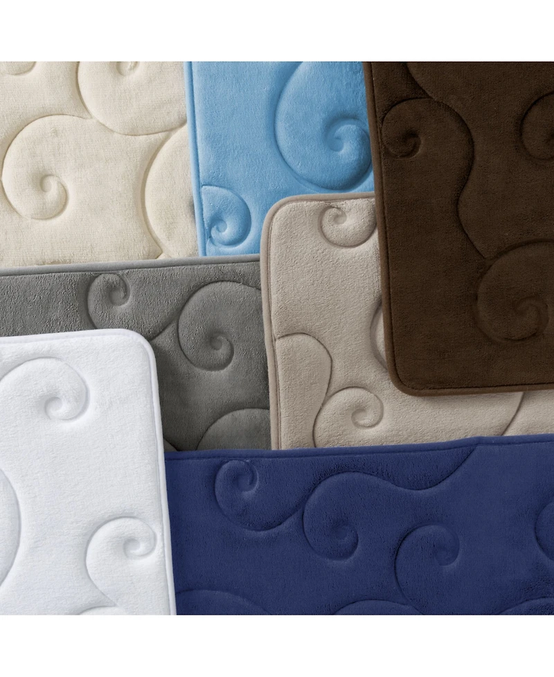 Baldwin Memory Foam 2-Pc. Bath Mat Set