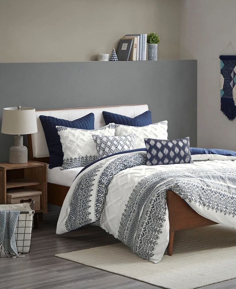 Ink+Ivy Mila Chenille 3-Pc. Comforter Set, King/California King