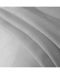 Dainty Home Malibu Linen Look Sheer Grommet Window Panel, 110" x 84"