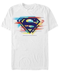Fifth Sun Dc Men's Superman Multi Logo Short Sleeve T-Shirt