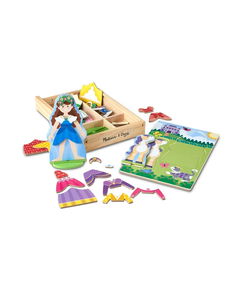 Melissa and Doug Princess Magnetic Dress-up Play Set