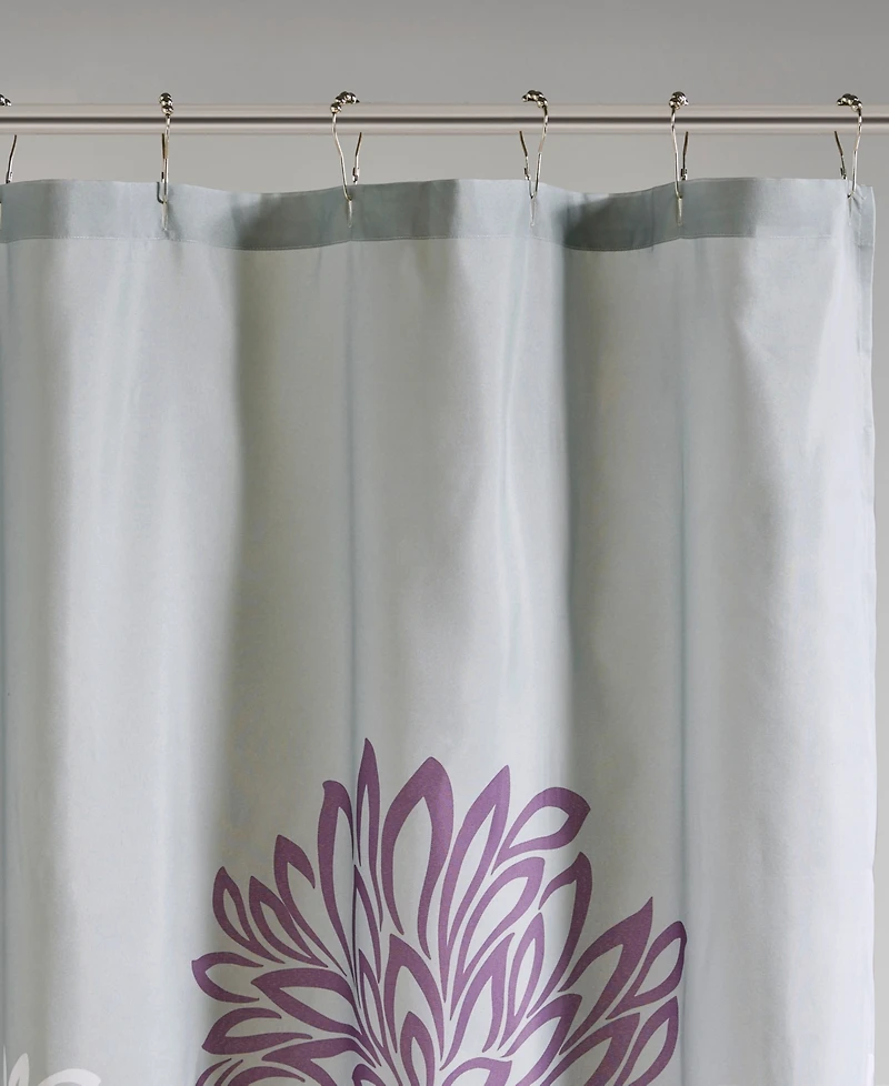Madison Park Essentials Maible Floral Shower Curtain, 72" x 72"