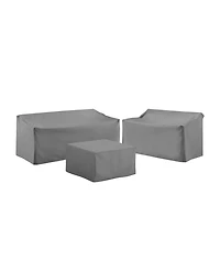 Crosley 3 Piece Sectional Cover Set