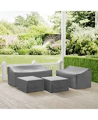 Crosley 4 Piece Sectional Cover Set