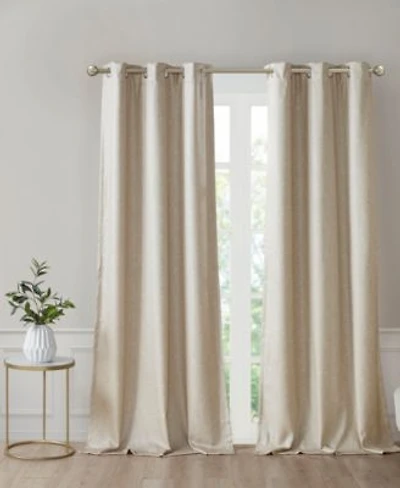 Closeout Como Faux Silk Total Blackout Curtain Collection