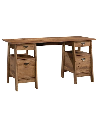 Sauder Trestle Executive Desk