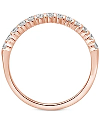 Diamond Band (1/4 ct. t.w.) 14k White, Yellow, or Rose Gold