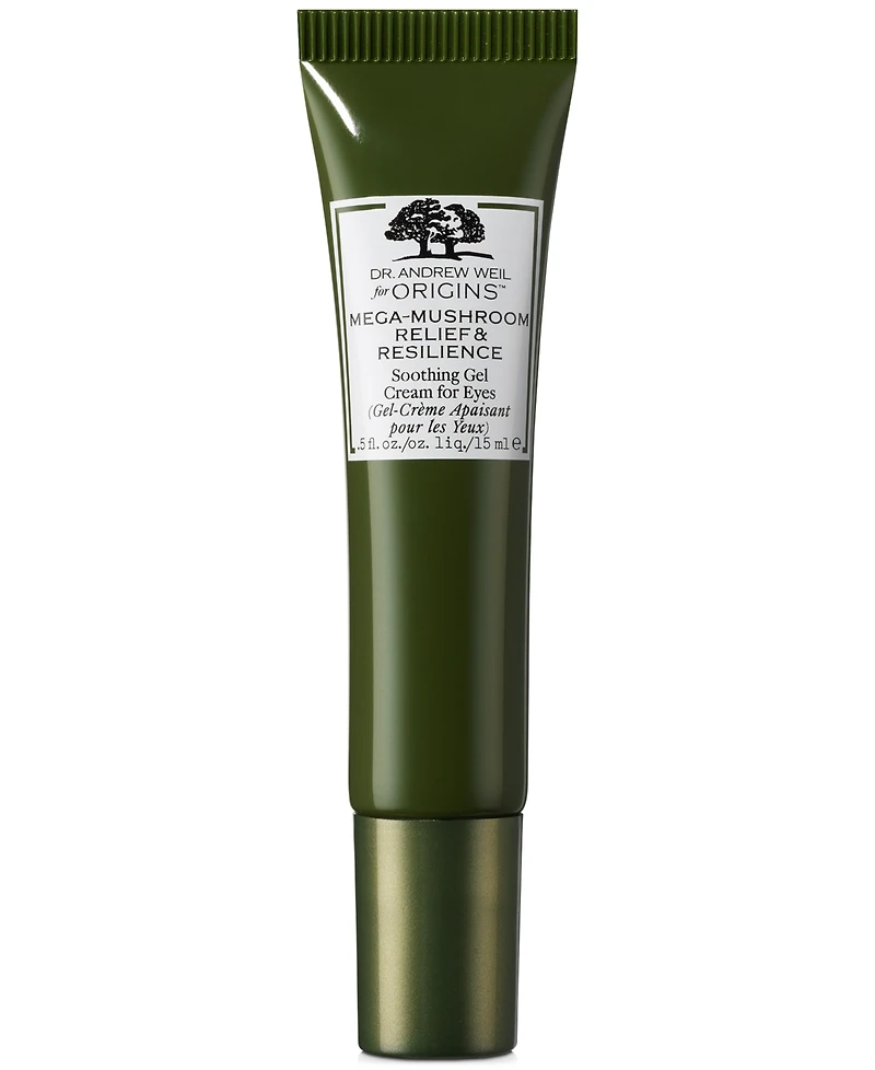 Origins Mega-Mushroom Relief & Resilience Soothing Gel Cream For Eyes, 0.5 oz.