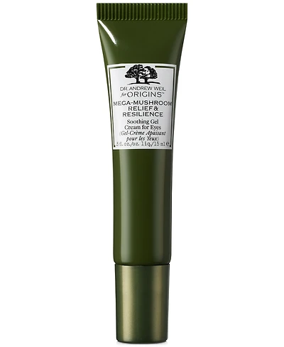 Origins Mega-Mushroom Relief & Resilience Soothing Gel Cream For Eyes, 0.5 oz.