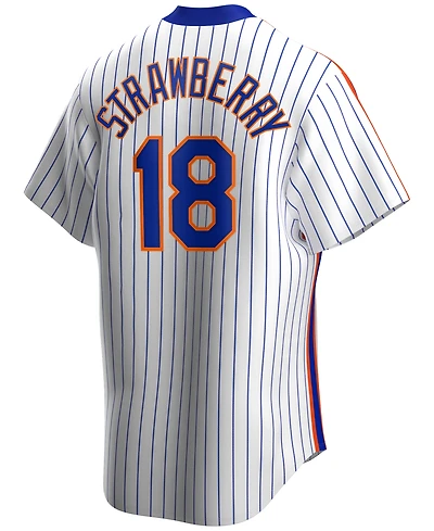 Nike Men's Darryl Strawberry New York Mets Coop Player Replica Jersey