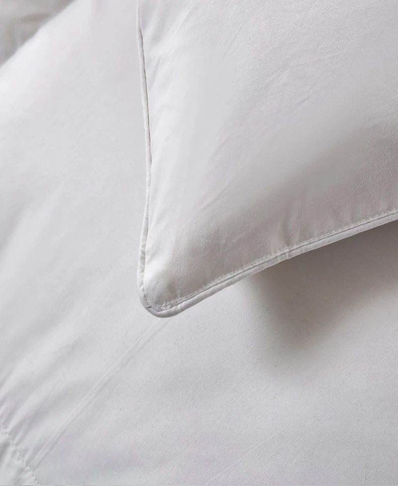 Serta White Goose Feather & Down Fiber Light Warmth Comforter