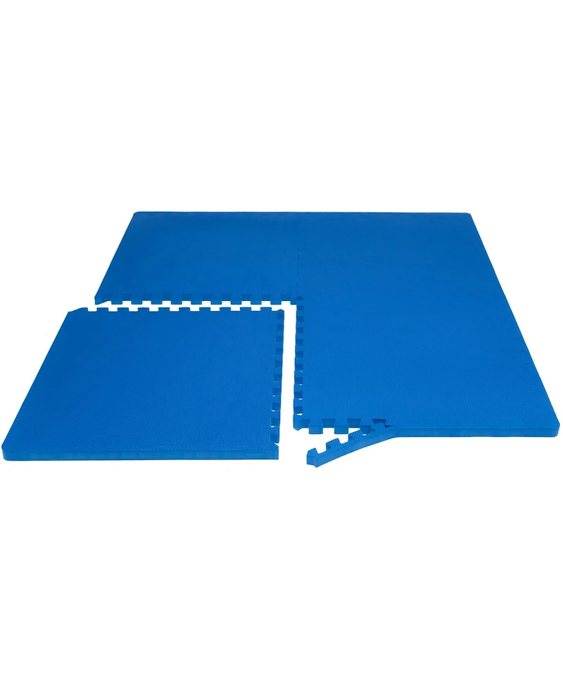 Exercise Puzzle Mat 1-in, 24 Sq Ft - 6 Tiles