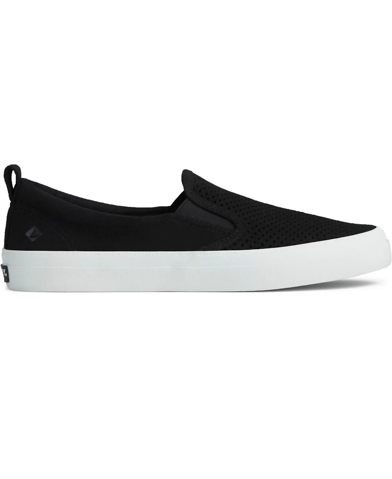 Women's Crest Twin Gore Perforated Slip On Sneakers, Created for Macy's