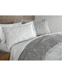 Southshore Fine Linens Modern Foliage Ultra Soft Duvet Cover Set, King