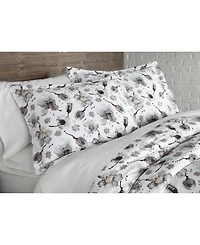 Southshore Fine Linens Watercolor Symphony Luxury Cotton Sateen Duvet Cover Set, King